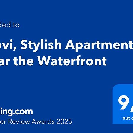 Niovi, Stylish Apartment Near The Waterfront Szaloniki Kültér fotó
