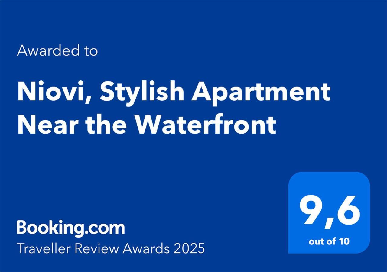 Niovi, Stylish Apartment Near The Waterfront Szaloniki Kültér fotó